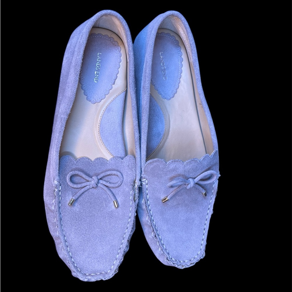 Lands' End Scallop Driving Moccasins